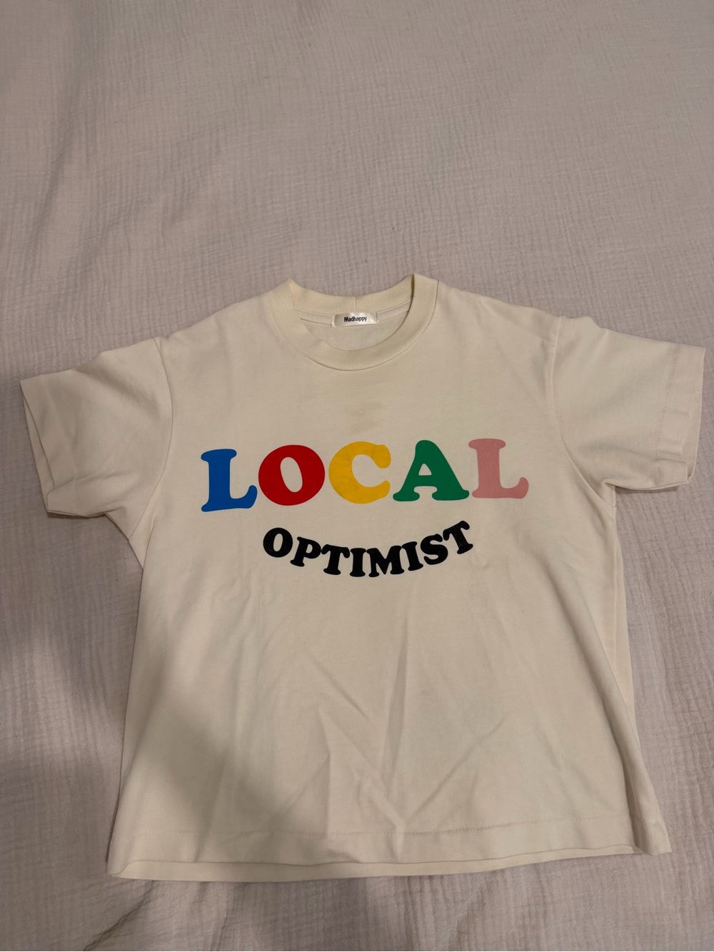 Madhappy Cream Graphic Tee